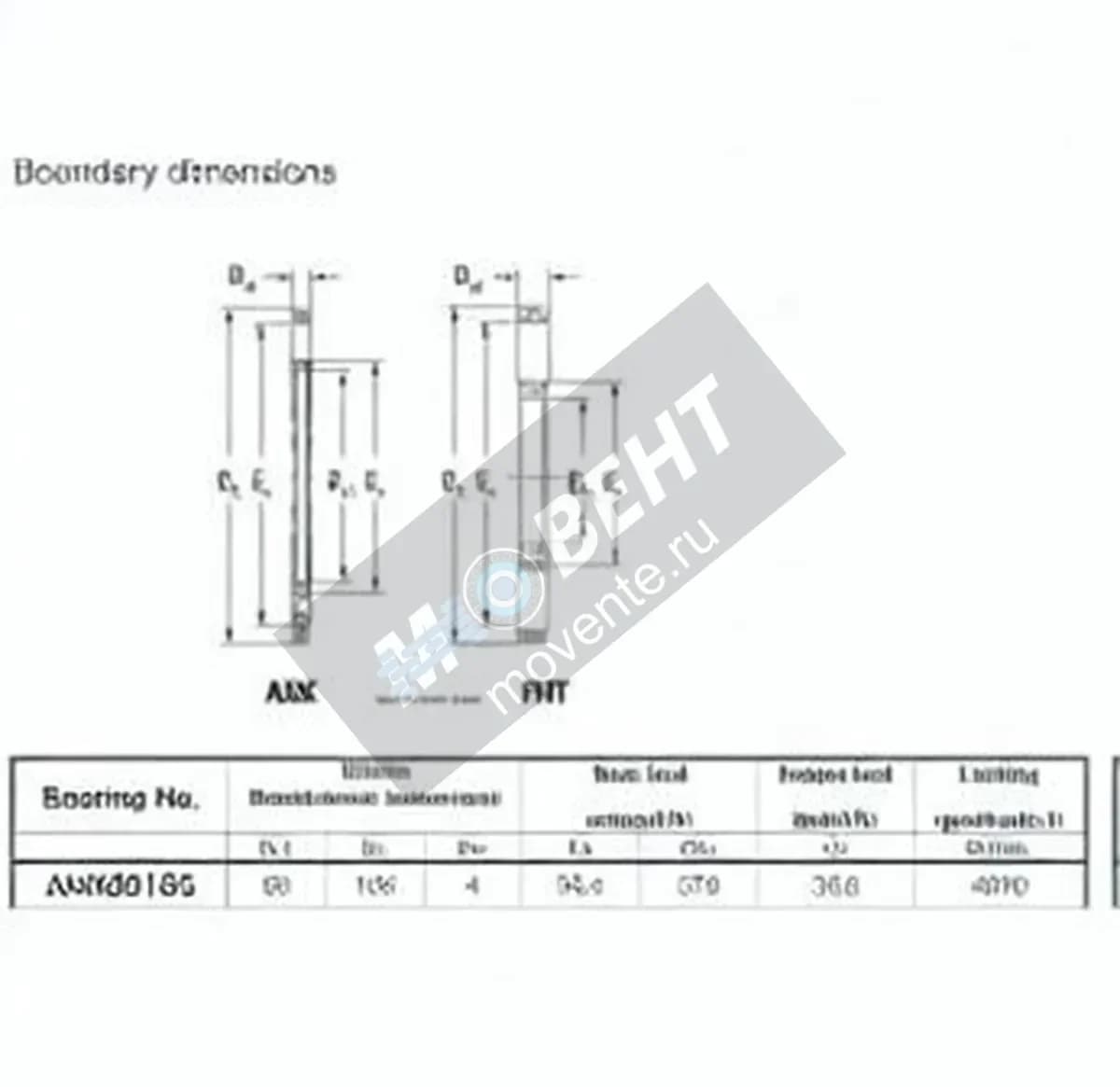 JTEKT AXK80105-JTEKT - Image 1