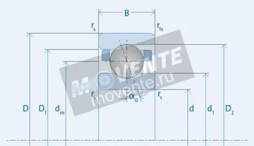 Подшипник GMN HY S 6201 C TA P4 GERMANY - Image 1