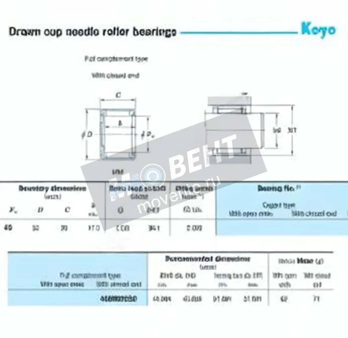 JTEKT 45MM5220-JTEKT - Image 1