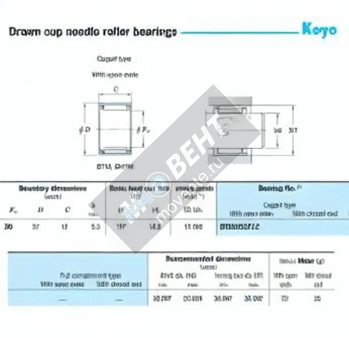 JTEKT BTM303712-JTEKT - Image 1