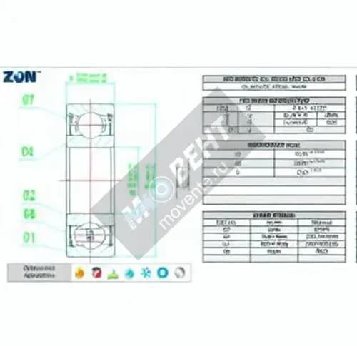 ZEN S6001-2RS-C3-J-CB-ZEN - Image 1