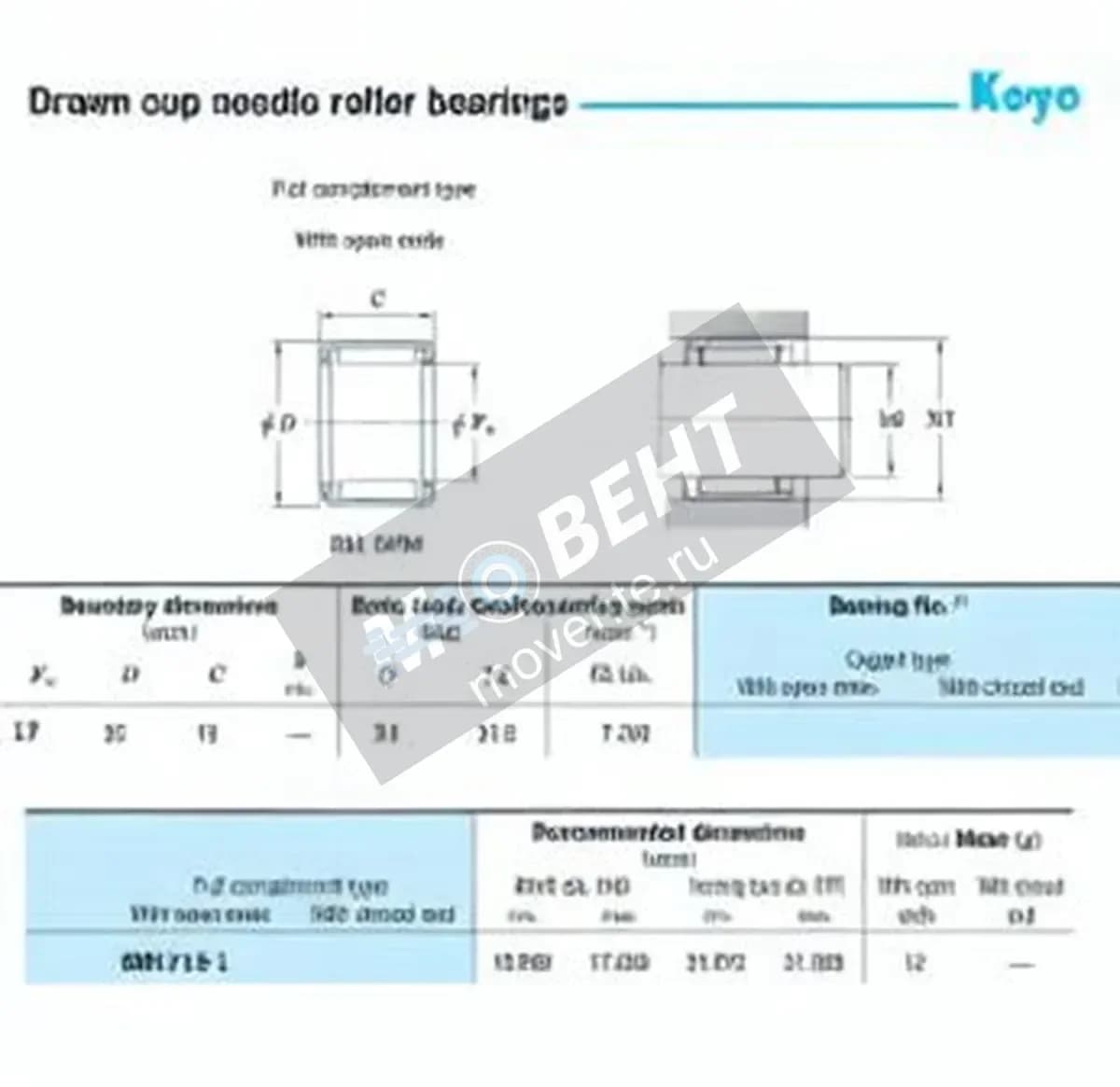 JTEKT BM1713-1-JTEKT - Image 1