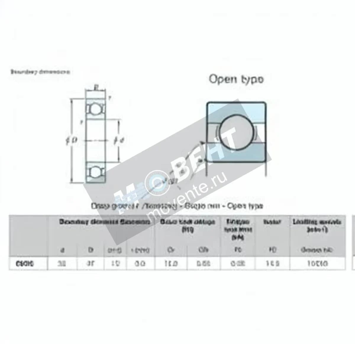 JTEKT 6005-JTEKT - Image 1