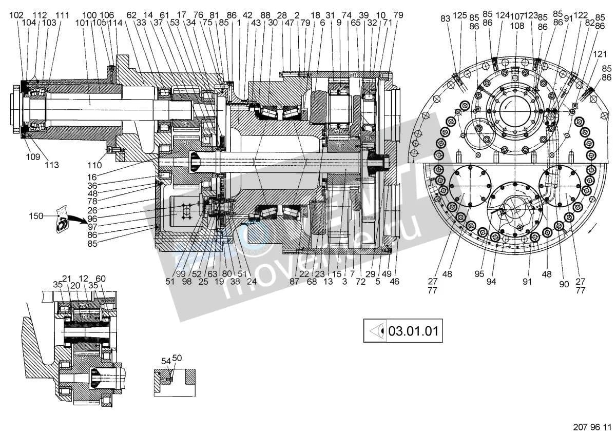 2047243 подшипник Wirtgen - Image 1