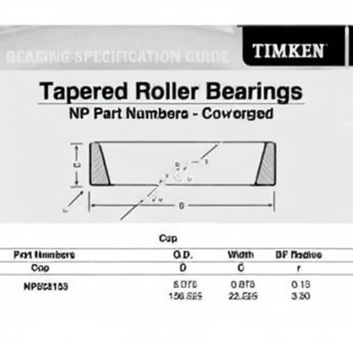 TIMKEN NP533133-TIMKEN - Image 1