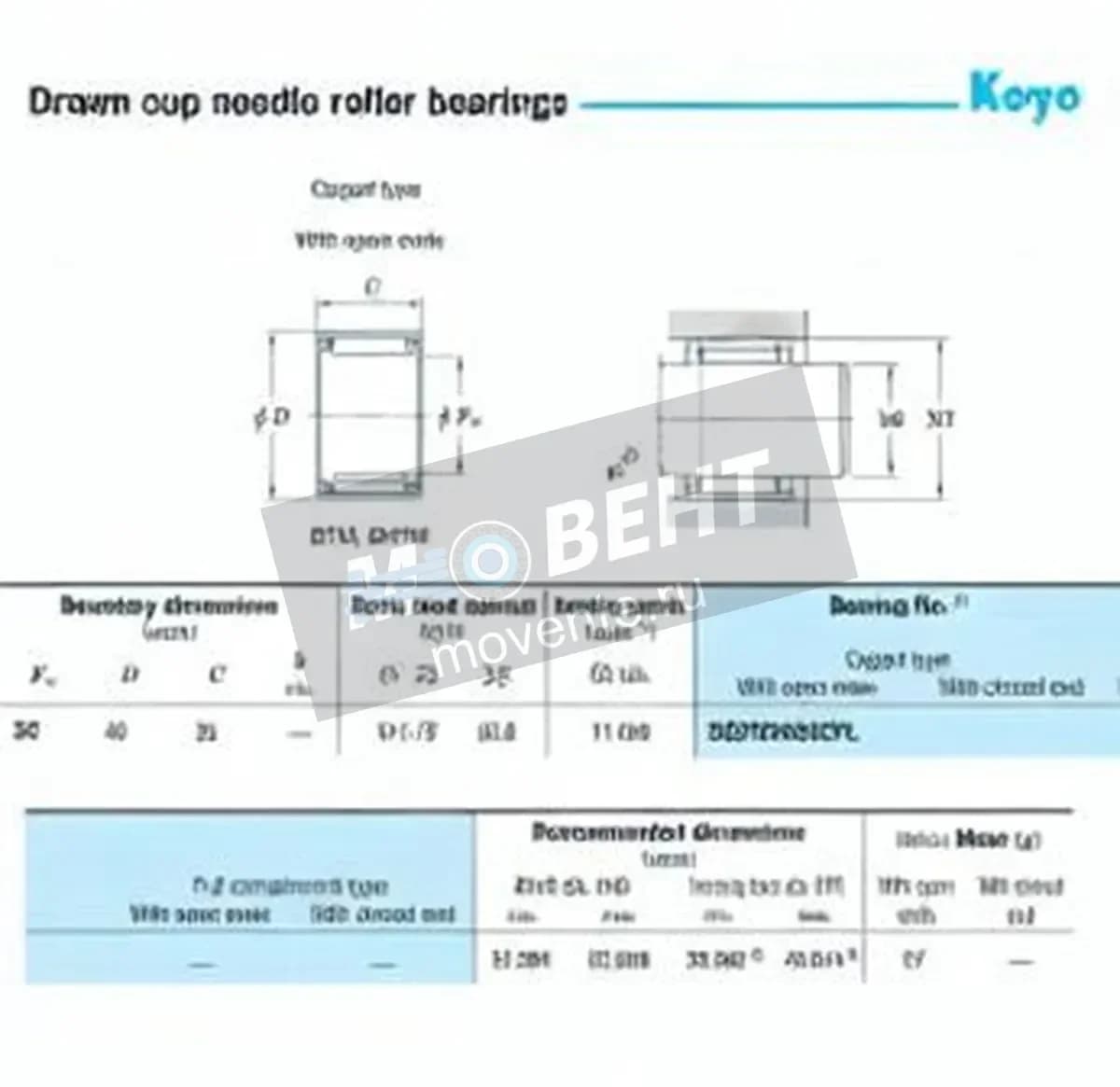 JTEKT 32BTM4025PL-JTEKT - Image 1