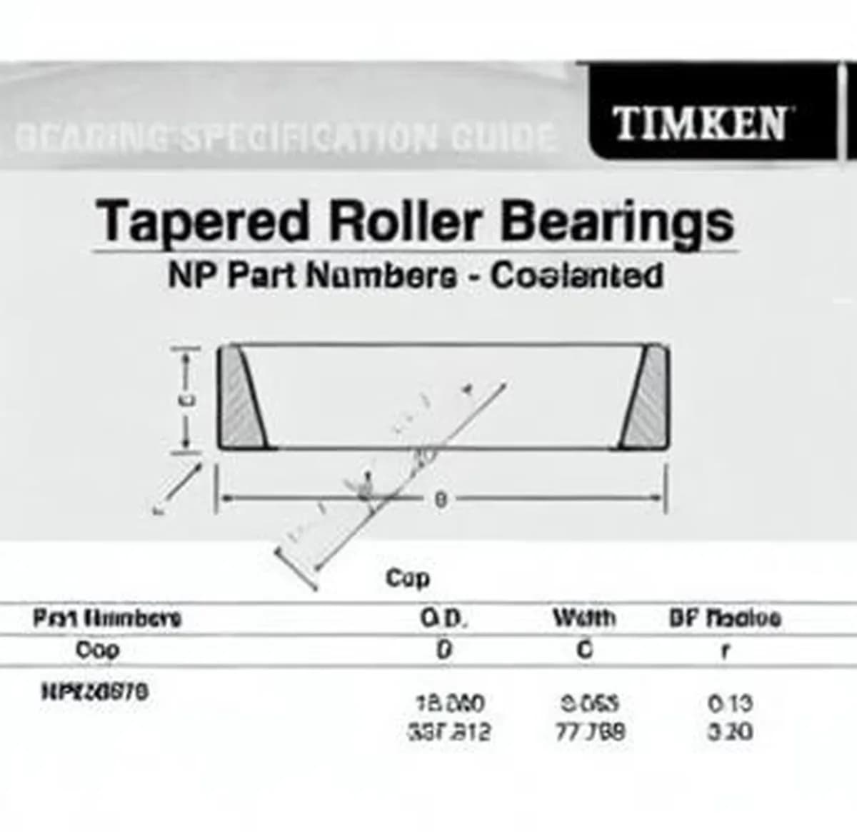 TIMKEN NP928978-TIMKEN - Image 1