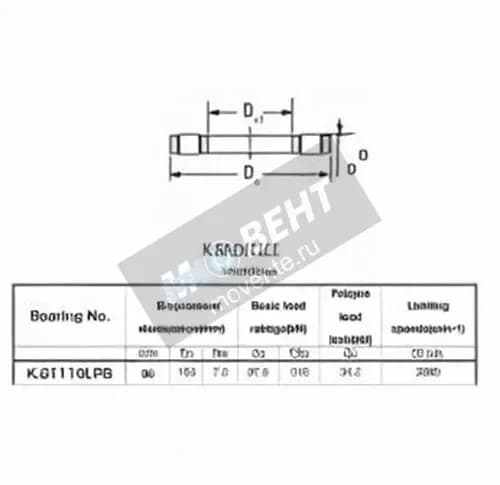 JTEKT K.81116LPB-JTEKT - Image 1