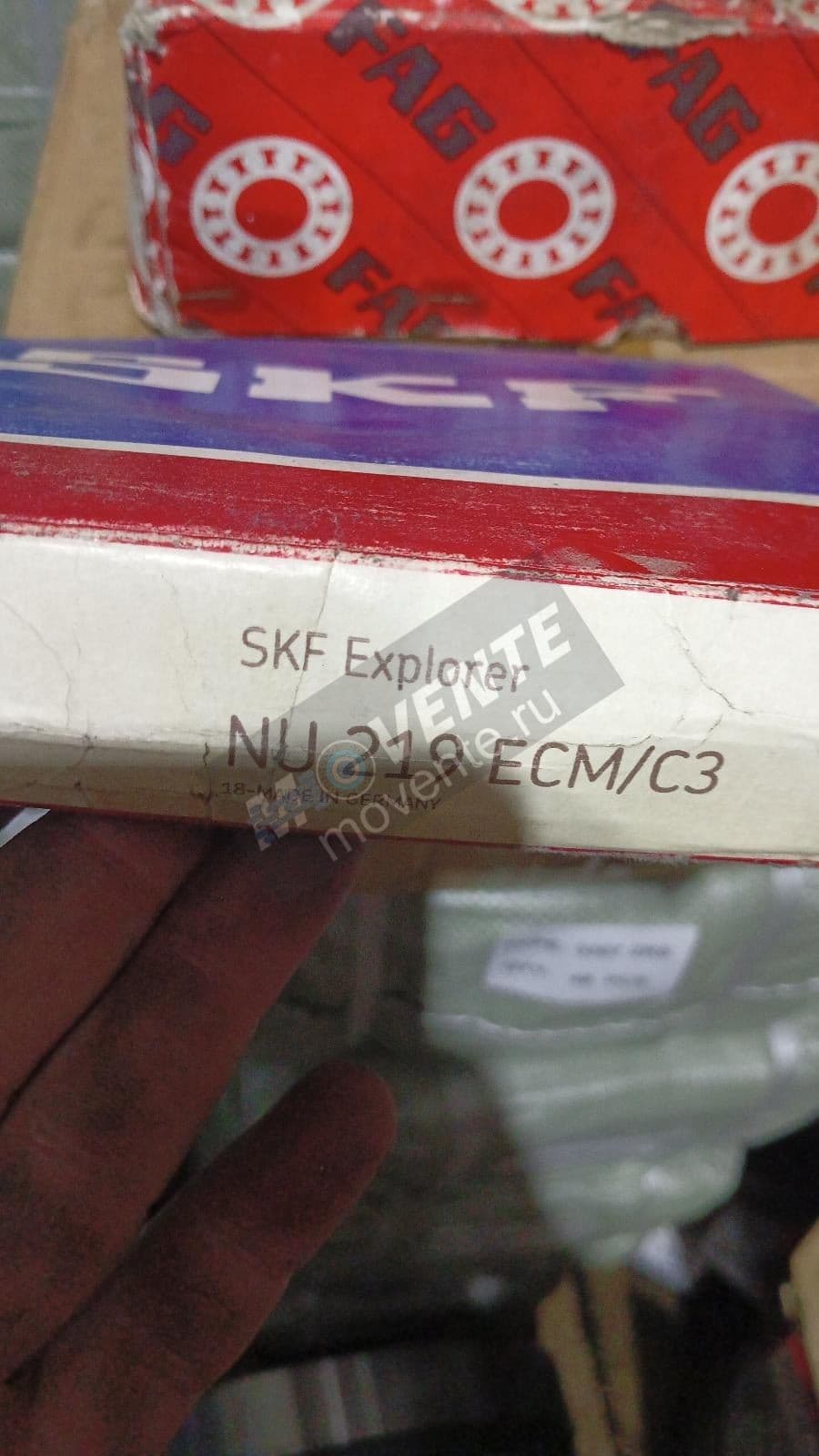 Подшипник NU219 ECM/C3 SKF GERMANY - Image 1