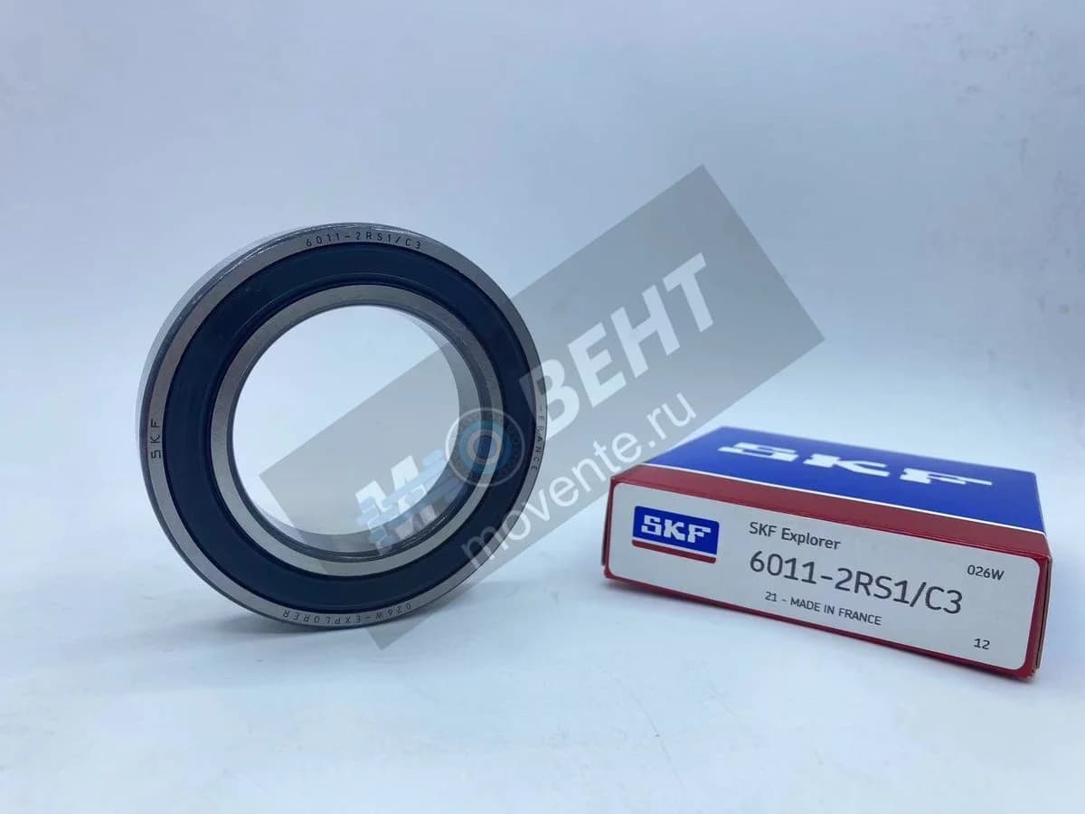 Подшипник SKF 6011 2RS1/C3 - Image 1