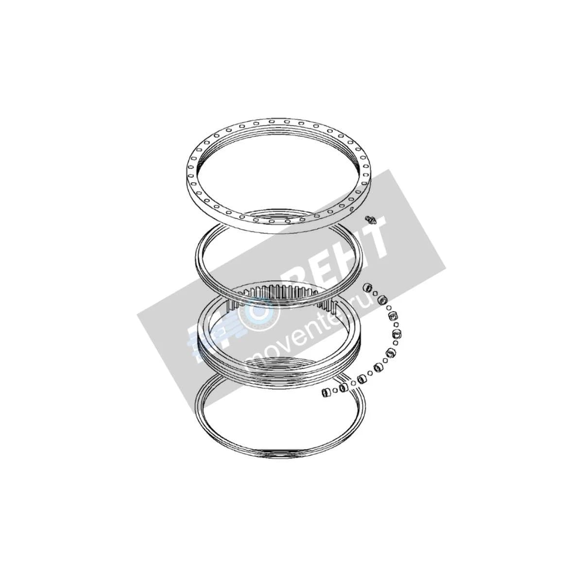 9245698: Поворотный подшипник