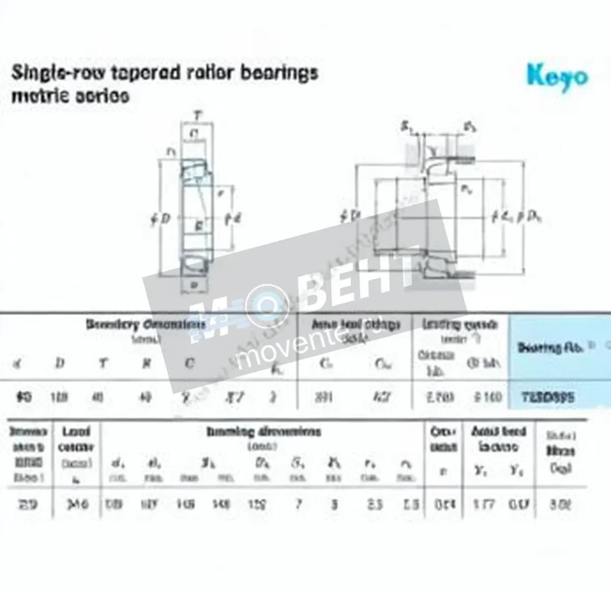 JTEKT T2ED095-JTEKT - Image 1