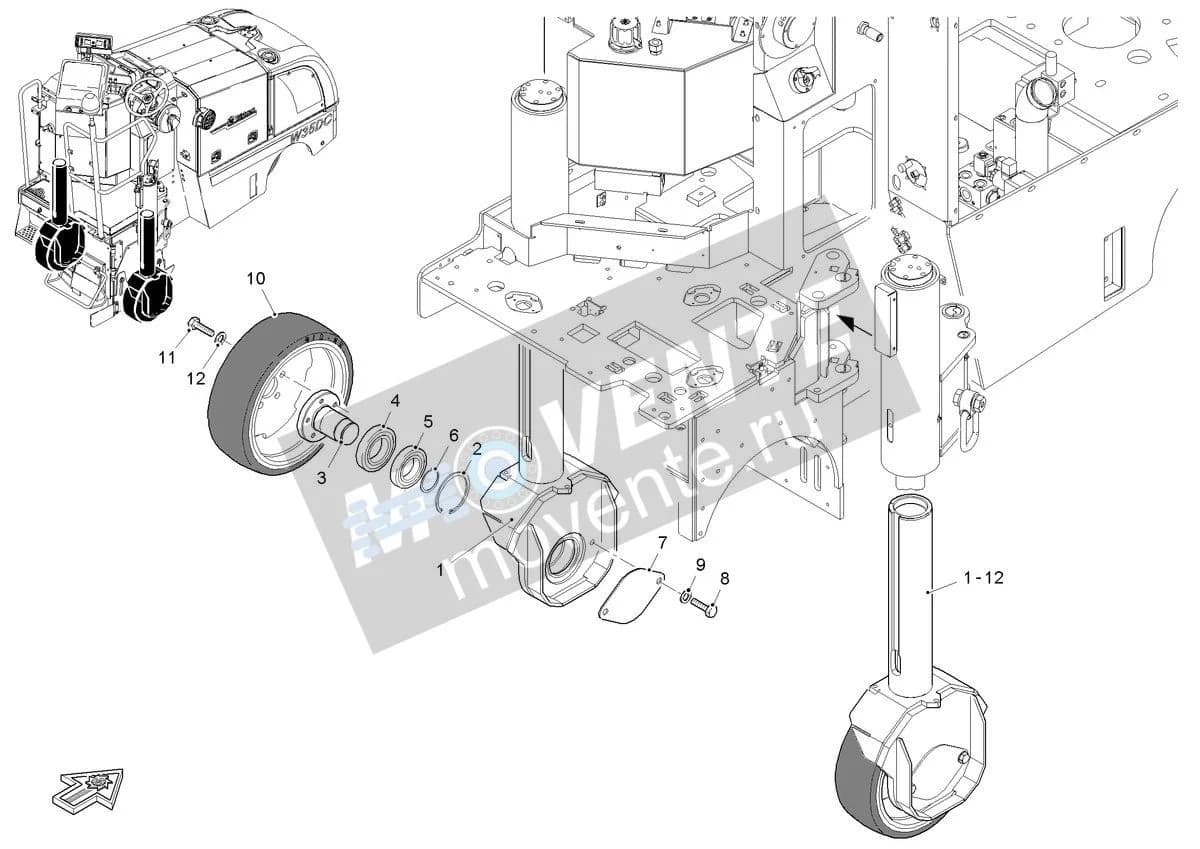 2473 подшипник Wirtgen - Image 1