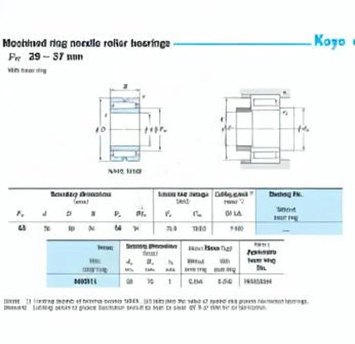 JTEKT NA5911-JTEKT - Image 1